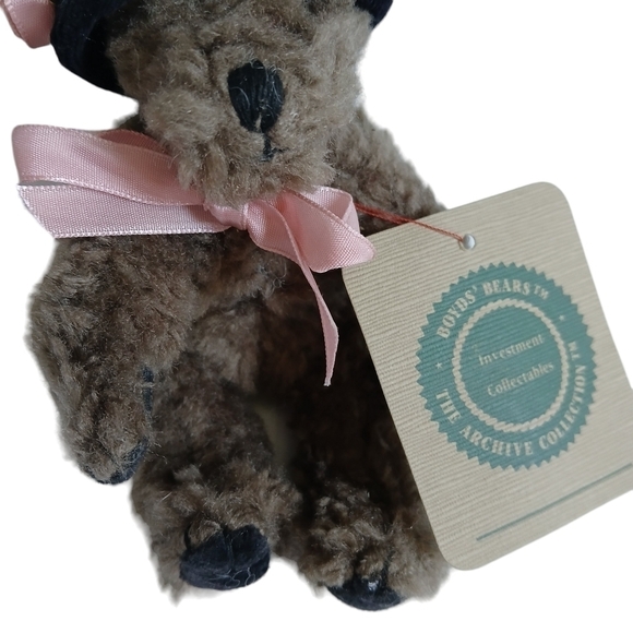 Boyds Archive Collection 1990-93 Simone w/Bearware Hat Original Tags Plush Toy - Picture 6 of 12